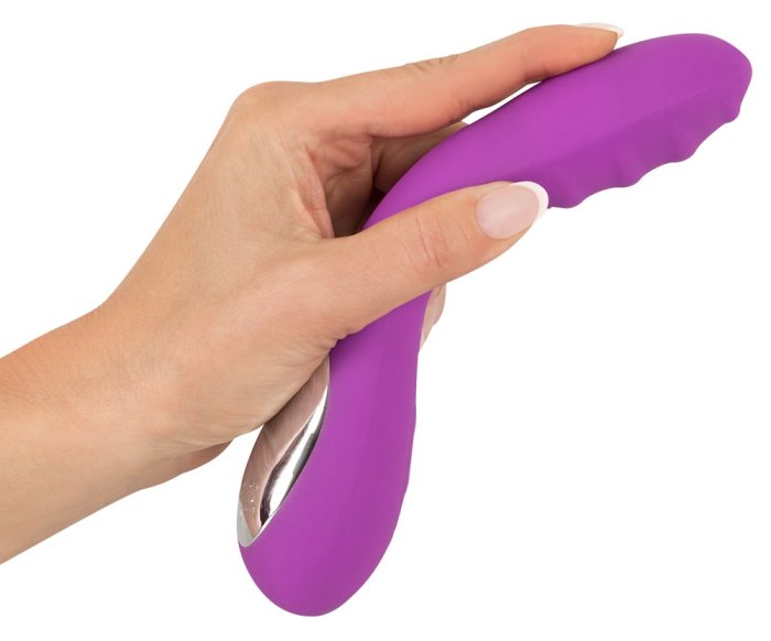 Vibrator cu Incalzire, 7 viteze, Reincarcabil USB - dimensiuni complete