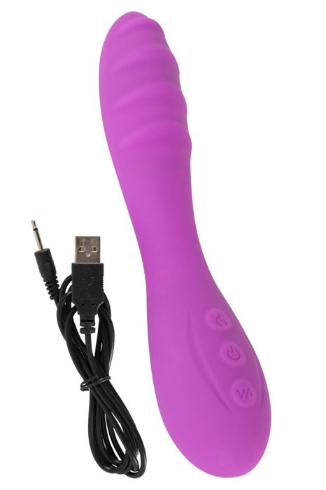 Vibrator cu Incalzire, 7 viteze, Reincarcabil USB - vedere laterala