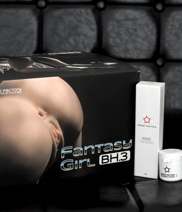 Masturbator 3D Naked Factory "Fantasy Girl Nicole Torso" 29 cm - Natural##