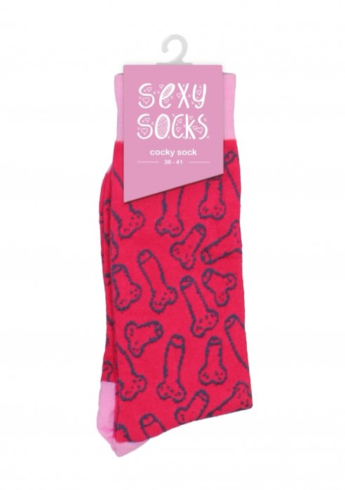 Ciorapi KINKY MINXY "Cocky Sock"##