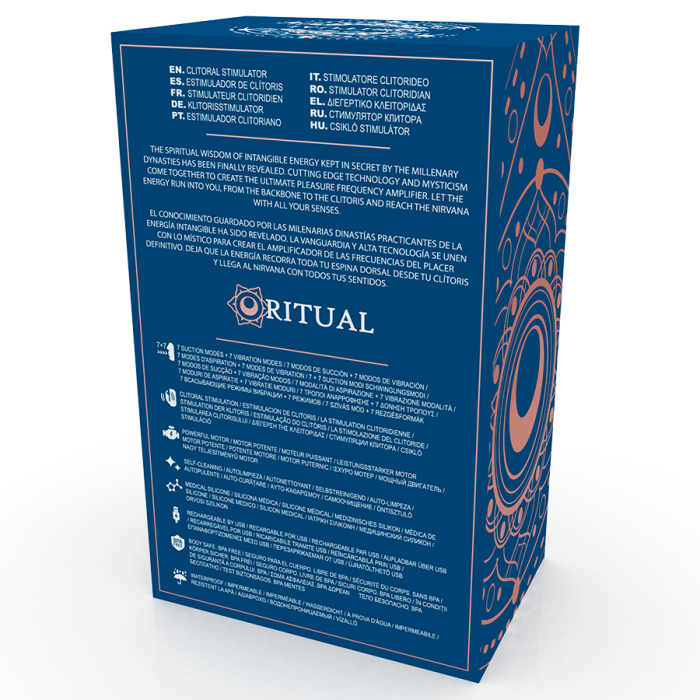 Ritual Shushu New Generation Clitorial Aqua - vedere spate