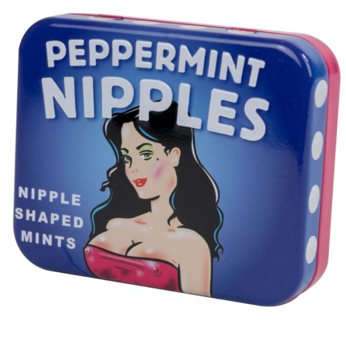Bomboane Peppermint Nipples, Spencer&Fleetwood, in forma de sani dulci, 30 gr#