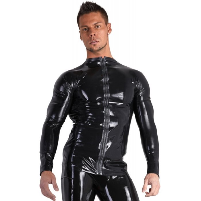 Salopeta Barbati Latex - Negru