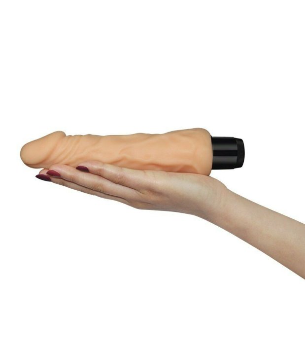 Vibrator Real Feel Cyberskin [ 20 cm x 3,81 cm ] - detaliu design