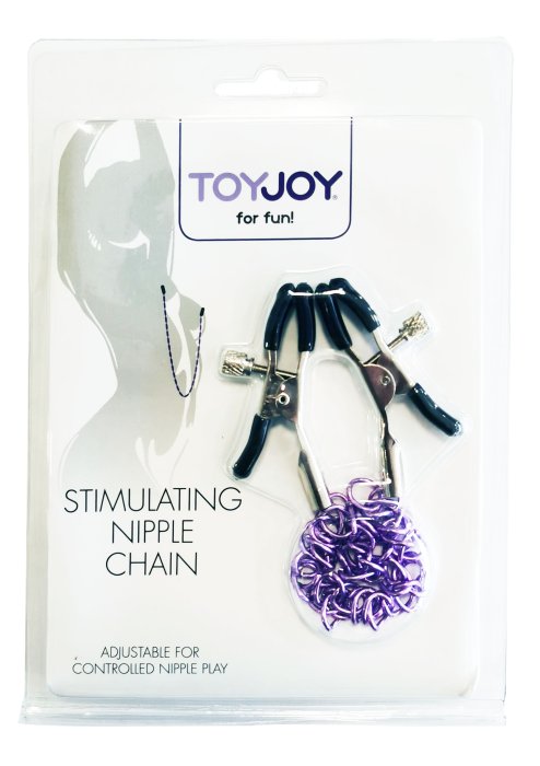 Cleme Sfarcuri ToyJoy "Nipple Chain" 50 cm - culoare si material