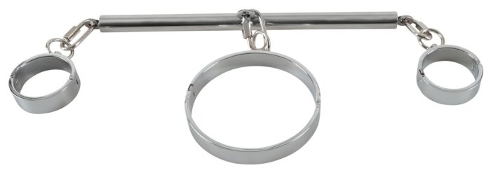 Spreader Bar Inox, Restraint Set with Pillory - detaliu finisaj