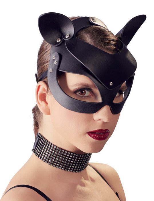 Masca Pisica Neagra, Cat Mask, Bad Kitty# - detaliu design