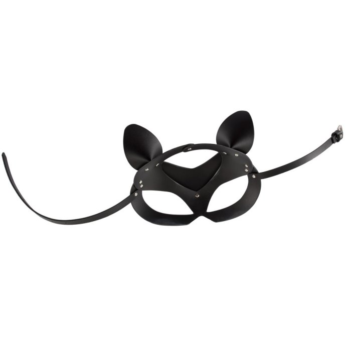 Masca Pisica Neagra, Cat Mask, Bad Kitty# - detaliu finisaj