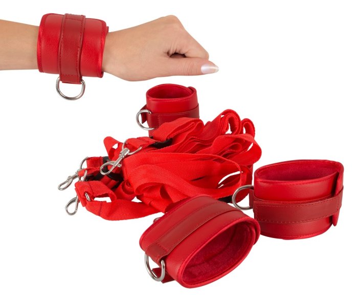 Bondage Bed Restraint Set - accesorii incluse