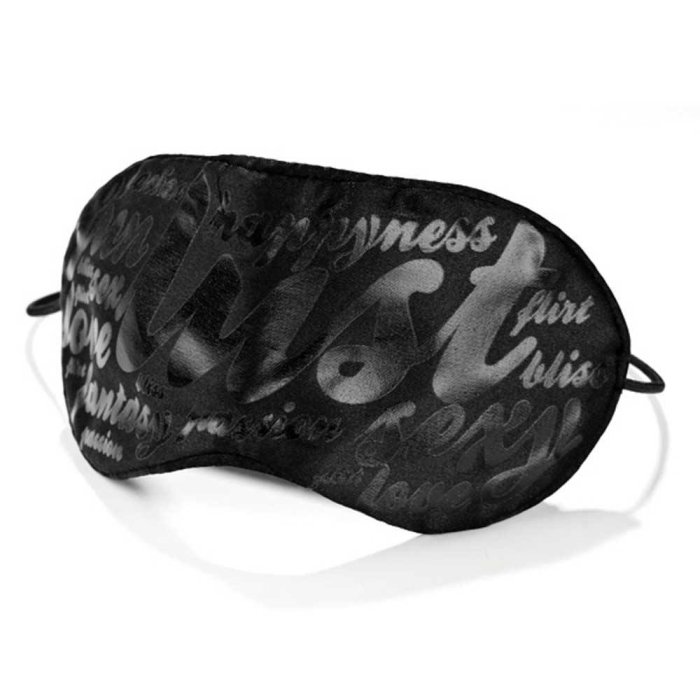 Masca de Ochi Bijoux Indiscrets "Blind Passion" - Negru - dimensiuni complete