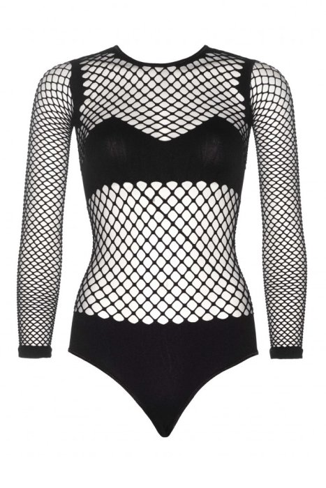 Body Plasa Naughty Kitty Leg Avenue - Negru
