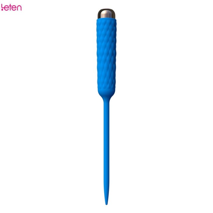 Vibrator Uretra "The Explorer" Albastru##