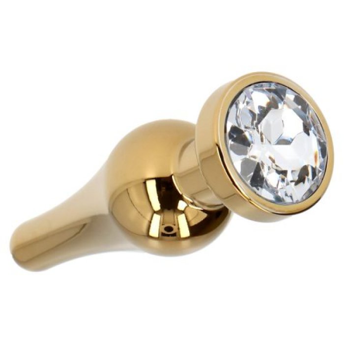 Butt Plug Anal Toyz4Lovers "Ace of Spades" 10 cm - Galben##