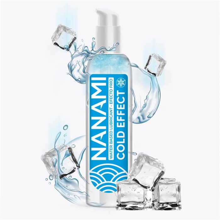 Lubrifiant pe baza de apa Nanami, Cold Effect, 150 ml - vedere frontala