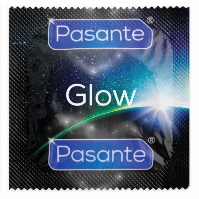 Prezervative Pasante Glow,  Fosforescente, 12 buc - culoare si material