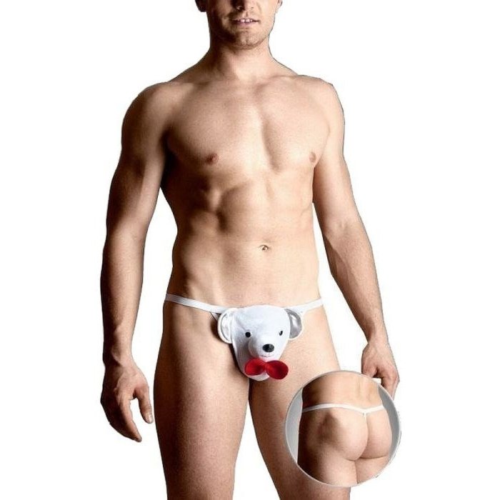 Chiloti Funny Barbati, Softline "Teddy Bear" S-L - detaliu design