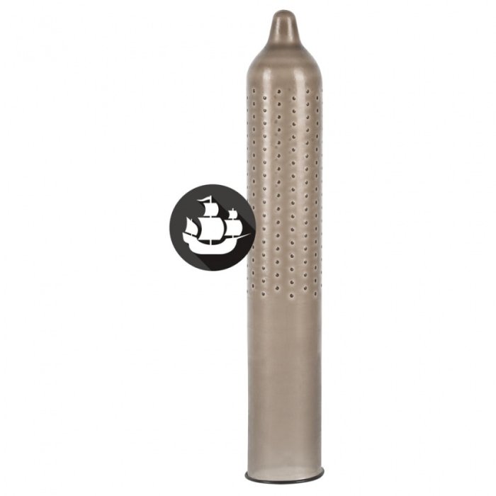Prezervative Secura, Black Pearl, Negre, 12 buc - detaliu design