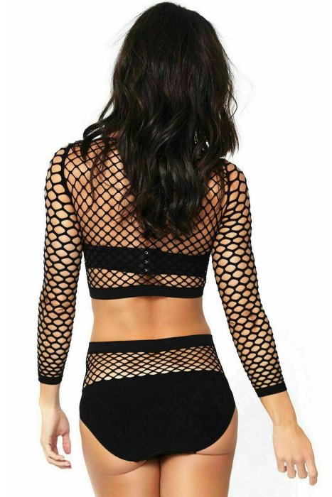Set Lenjerie Intima Leg Avenue -Negru