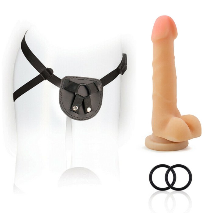Strapon Blush »Harness Kit« 18 cm - Natural