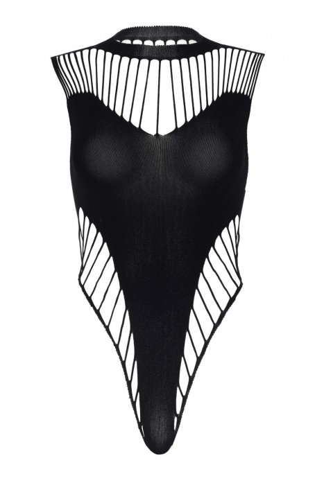 Body Leg Avenue, Shredded opaque cut out, S-L# - culoare si material