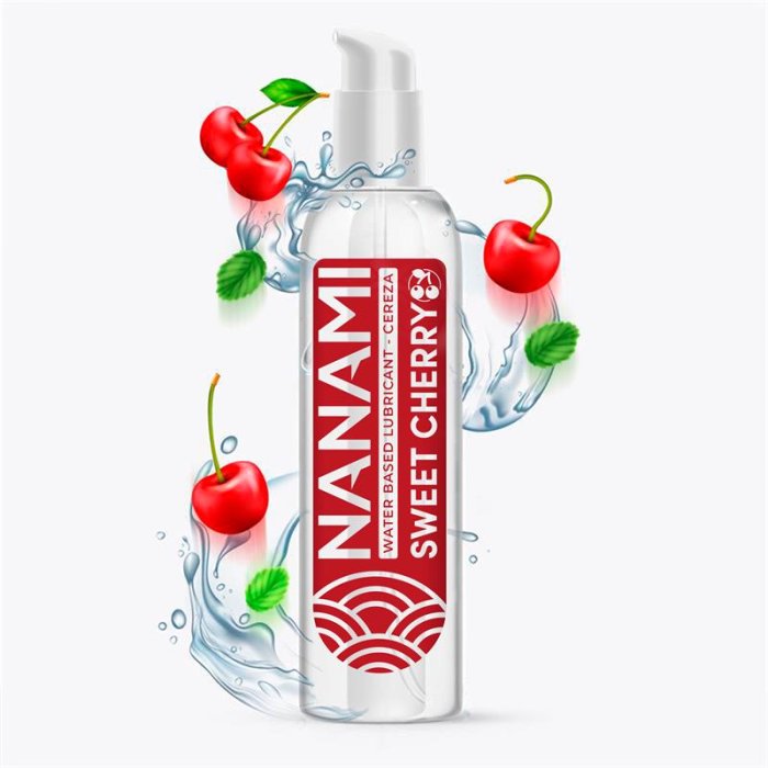 Lubrifiant Nanami "Sweet Cherry" 150 ml - vedere frontala
