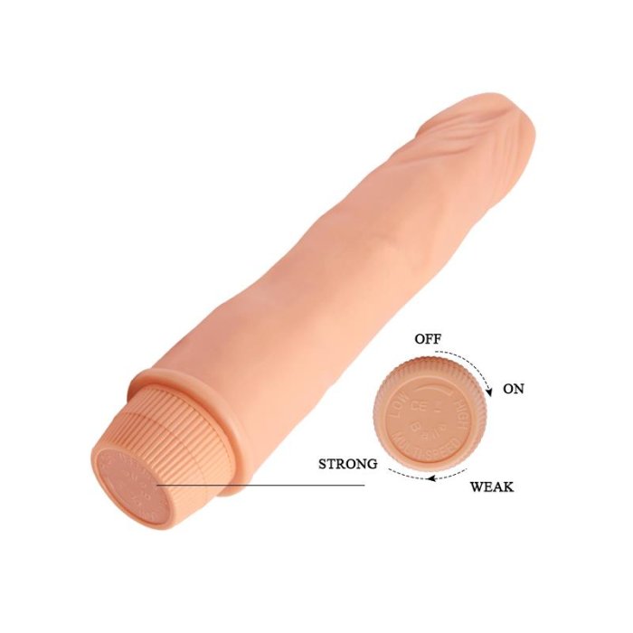 Vibrator Lybaile »Barbara Dwarf« 21,5 cm - Natural