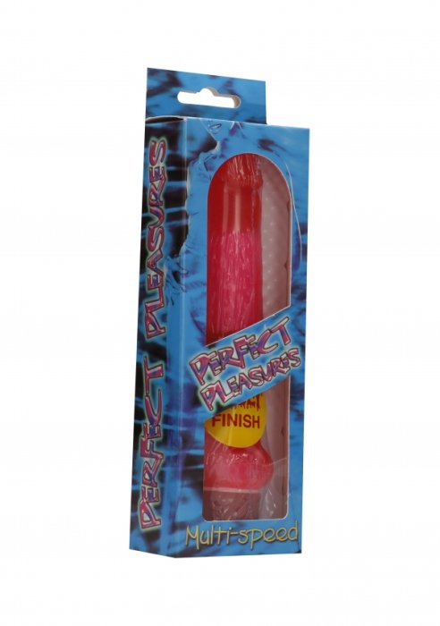 Vibrator Anal Silicon Roz - dimensiuni complete