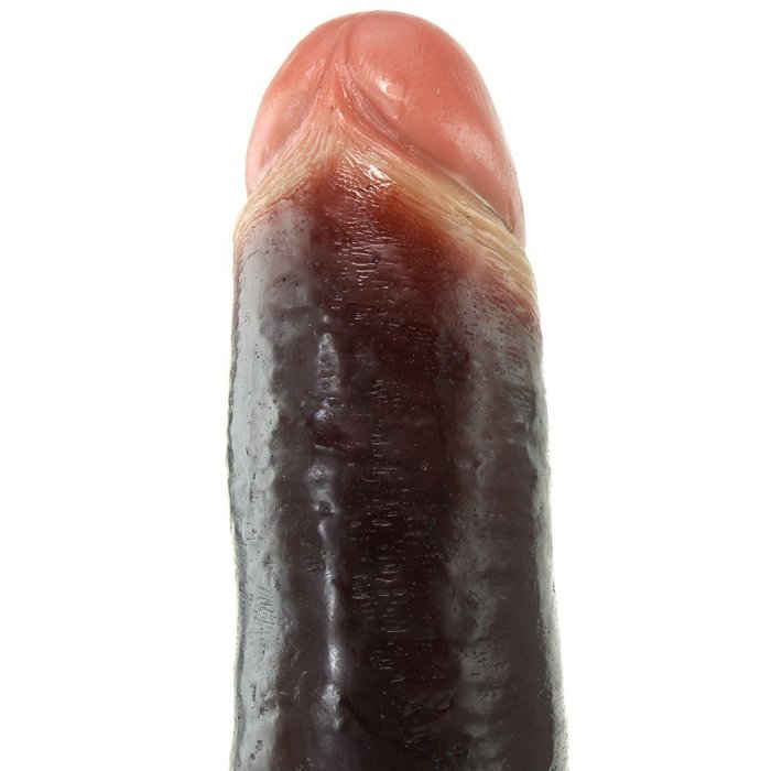 Dildo XXL Blackout, Ultra Realistic Cock 33 cm - detaliu finisaj