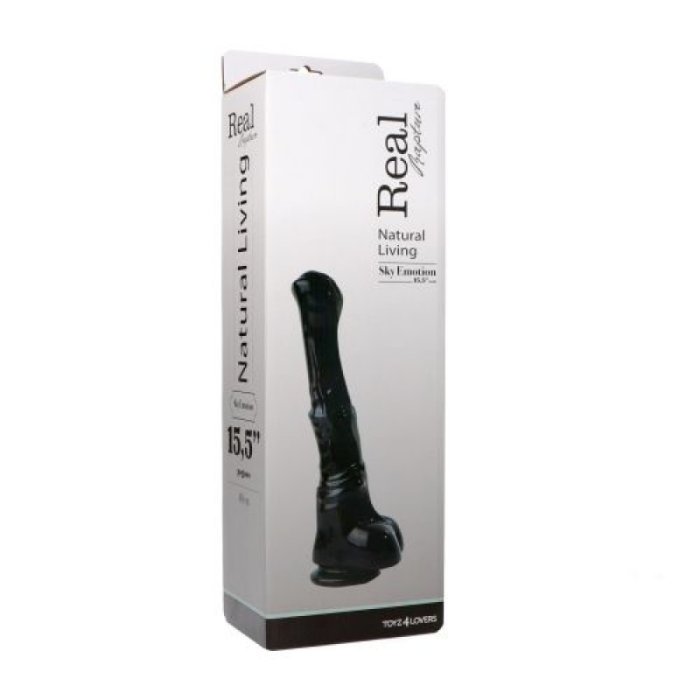 Dildo Toyz4Love 'Real Rapture Pegasus Horse" 40 cm - Negru##