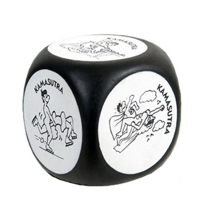 Zar Pozitii Sexuale Antistres Erotica 6 cm - Negru