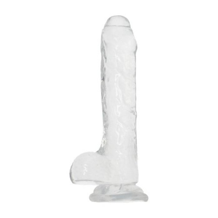 Dildo Transparent Toyz4Lovers "Real Rapture" 19 cm