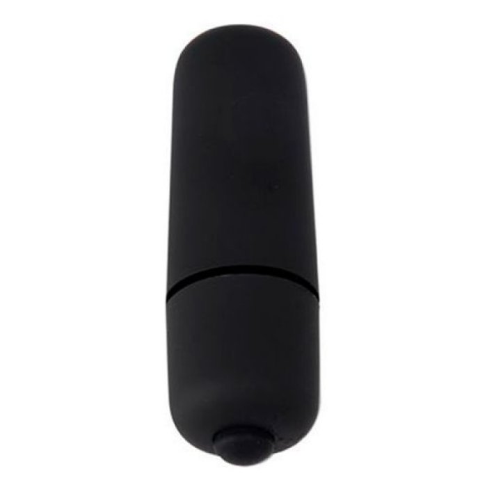 Vibrator Toyz4Lovers »Mini Bullet« 5,5 cm - Negru - vedere frontala