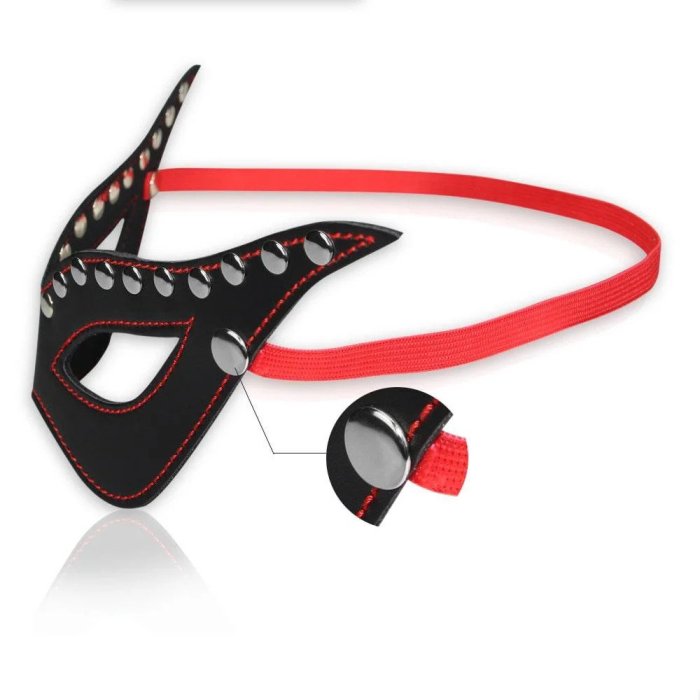 Masca Ochi Lovetoy "Bondage Fetish Masquerade" - Negru##