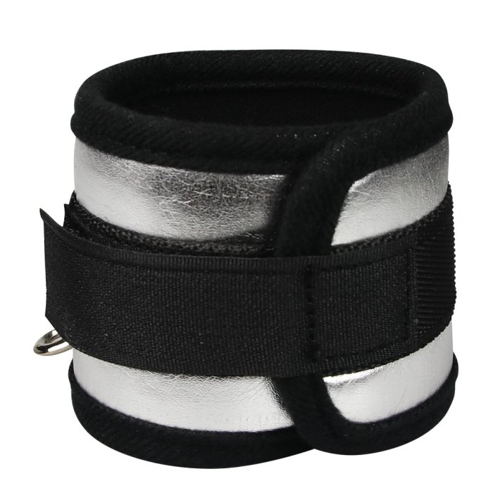 Set Catuse Lovetoy "My Bed Restraints" Argintiu##