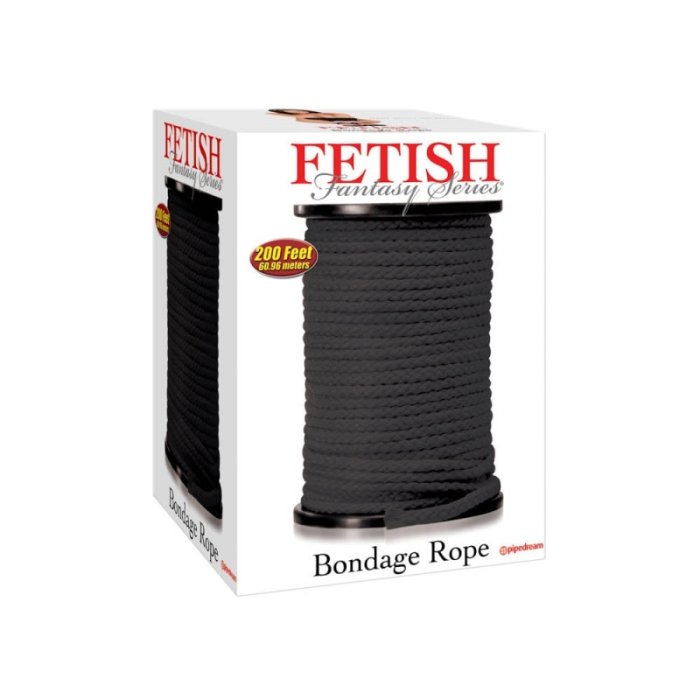 Sfoara Bondage Pipedream "Fetish Fantasy Series" 61 Metri - Negru