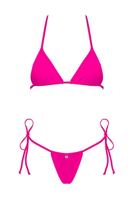 Costum de baie Bella Vista, Obsessive, Roz, S-L# - vedere laterala
