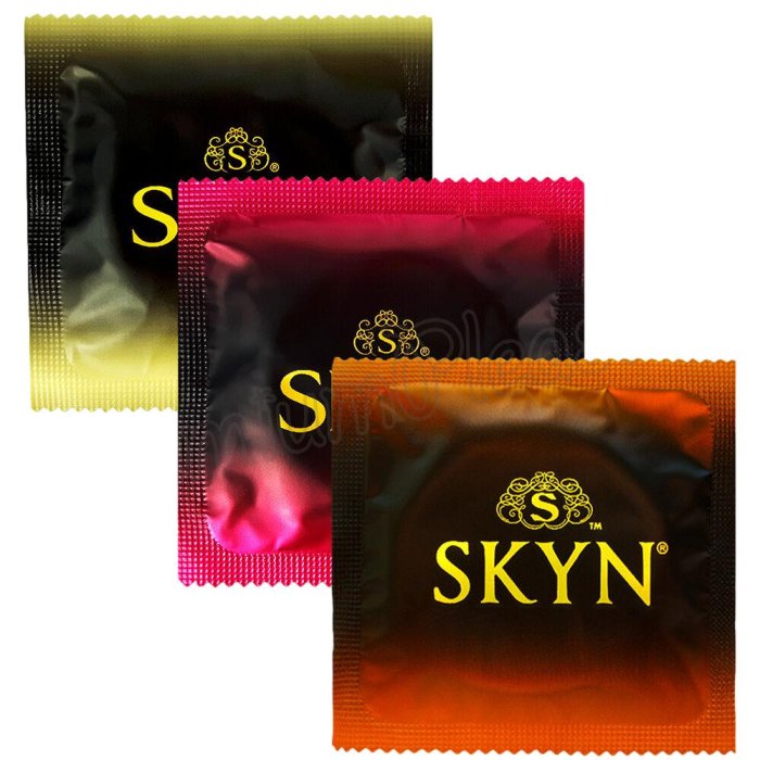 Prezervative, SKYN, Cocktail Club, 3 Buc. - detaliu design