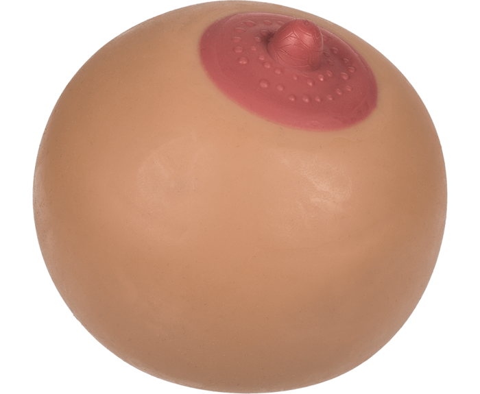 Minge AntiStres  XL OOTB "Ball Breast" - Natural##