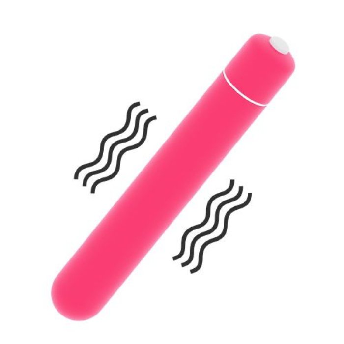 Vibrator Bagheta Premium, Tigara Roz, 10 Viteze#