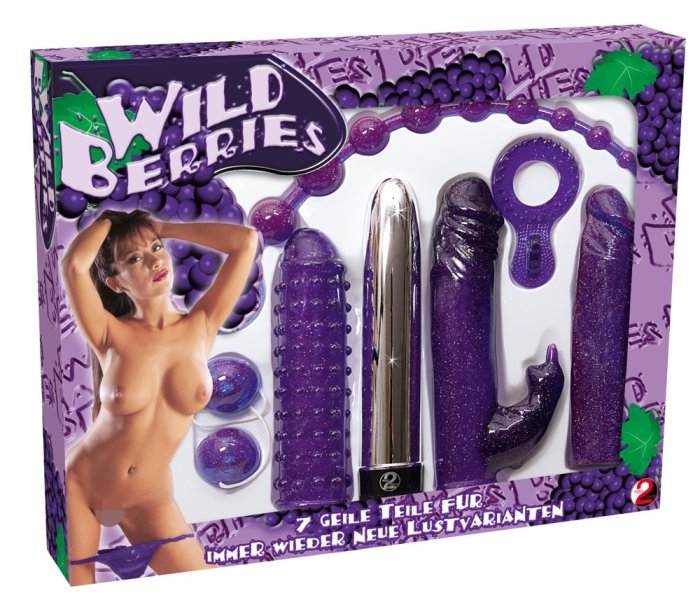 Set You2Toys »Wild Berries« 7 piese - Violet - vedere frontala