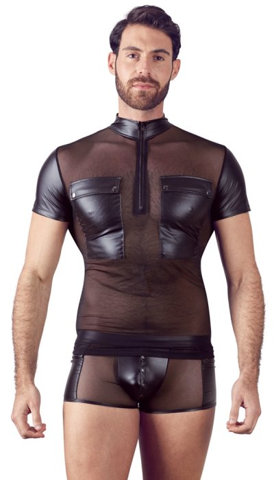 Camasa Barbati Matte Leather Look