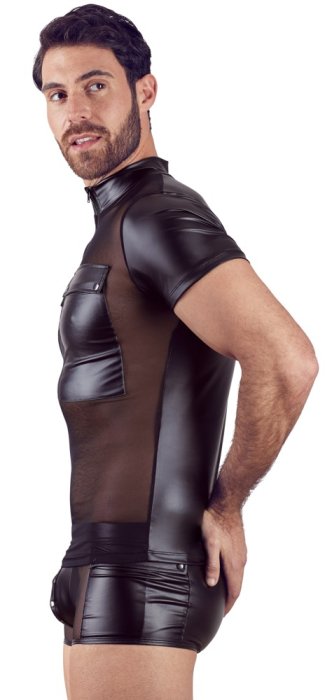 Camasa Barbati Matte Leather Look