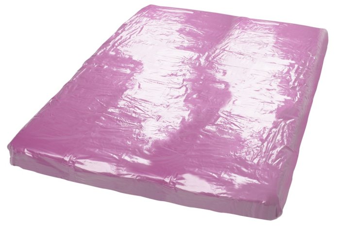 Cearsaf Latex Roz, 200 cm x 230 cm#