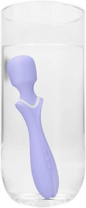 Aparat Masaj Loveline Massage Wand Jiggle, Purple - accesorii incluse