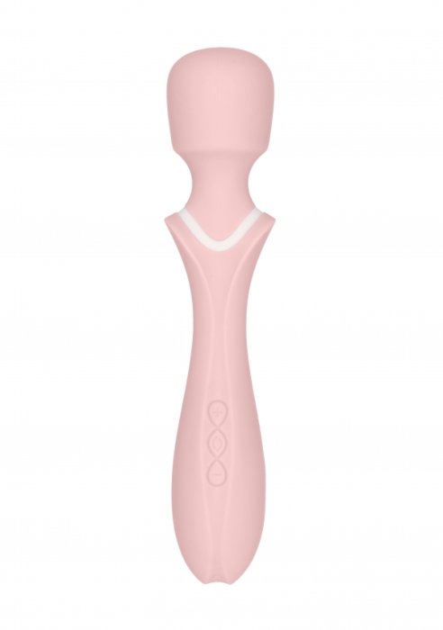 Aparat Masaj Loveline Massage Wand Jiggle, Roz - detaliu ambalaj