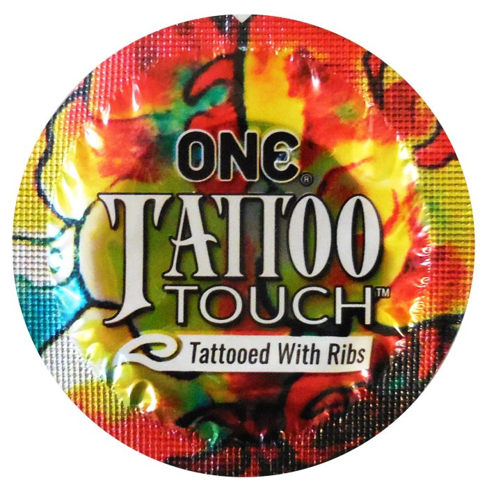 Prezervative One Tattoo Touch, 12 buc - dimensiuni complete