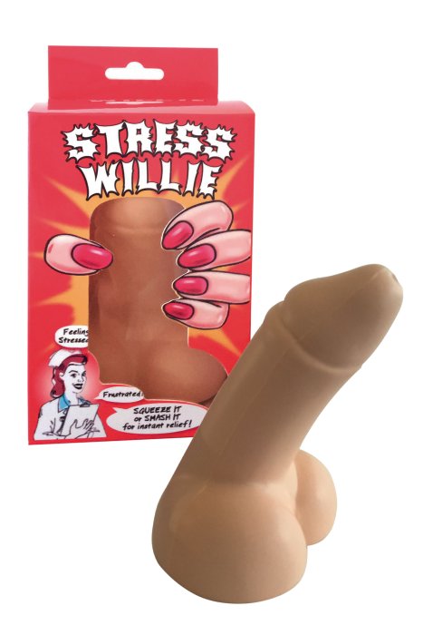 Antistress Dildo Spencer & Fleetwood "Willie" 12 cm - Natural