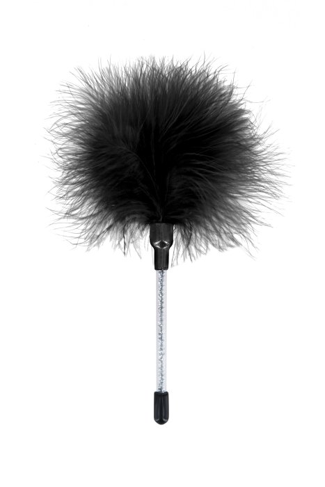 Puf Sweet Caress -  Negru - vedere frontala