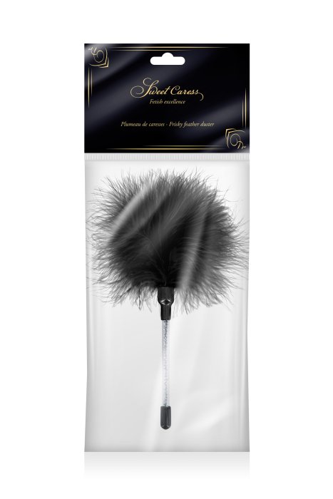 Puf Sweet Caress -  Negru - detaliu design