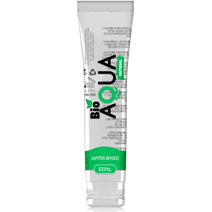 Lubrifiant Intim Bioaqua "Natural" 100 ml - vedere frontala